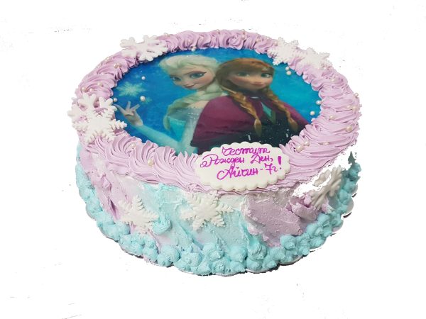 Торта Замръзналото кралство, Cake Frozen №7